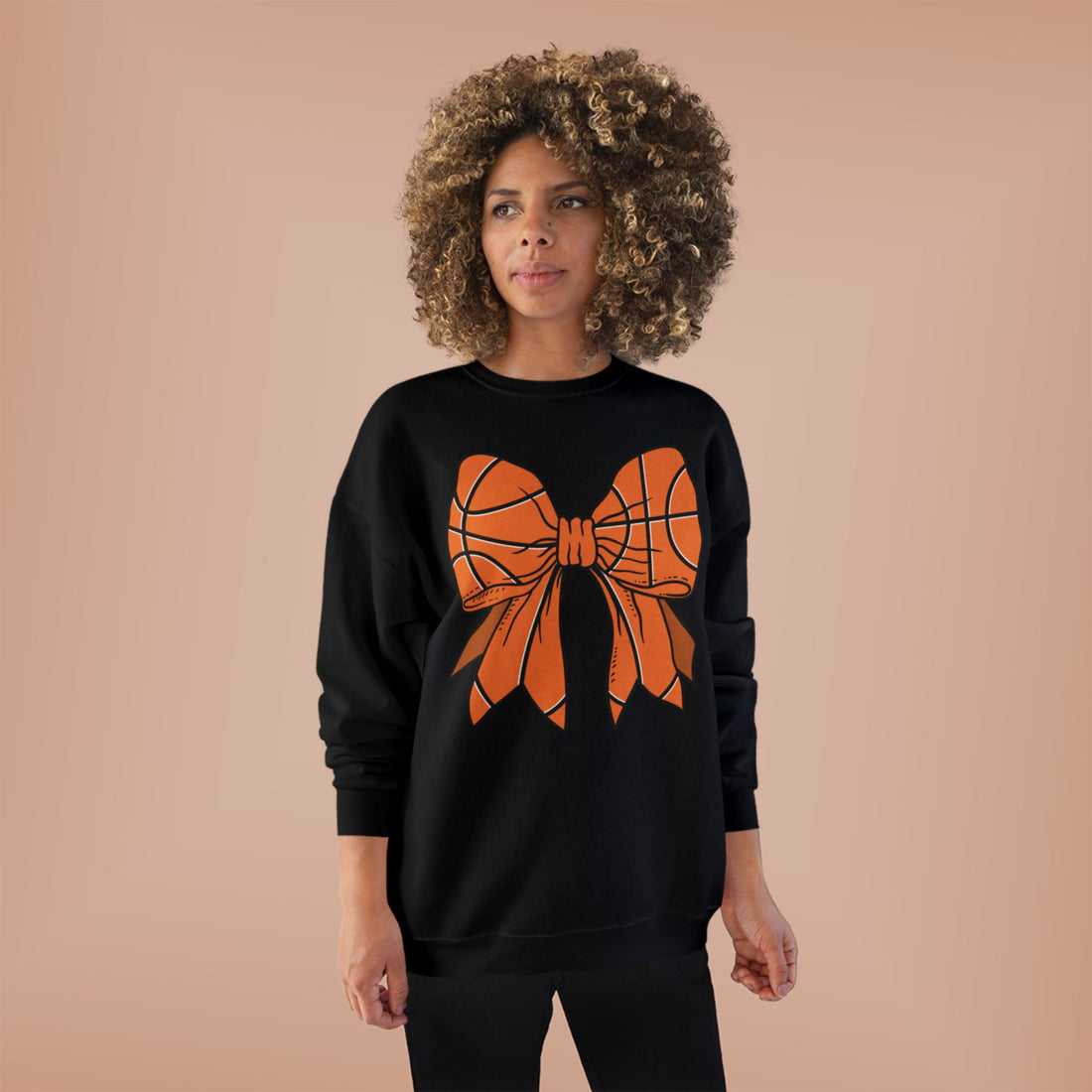 Basketball Bow Sweatshirt