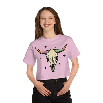 Longhorn Cropped Tee