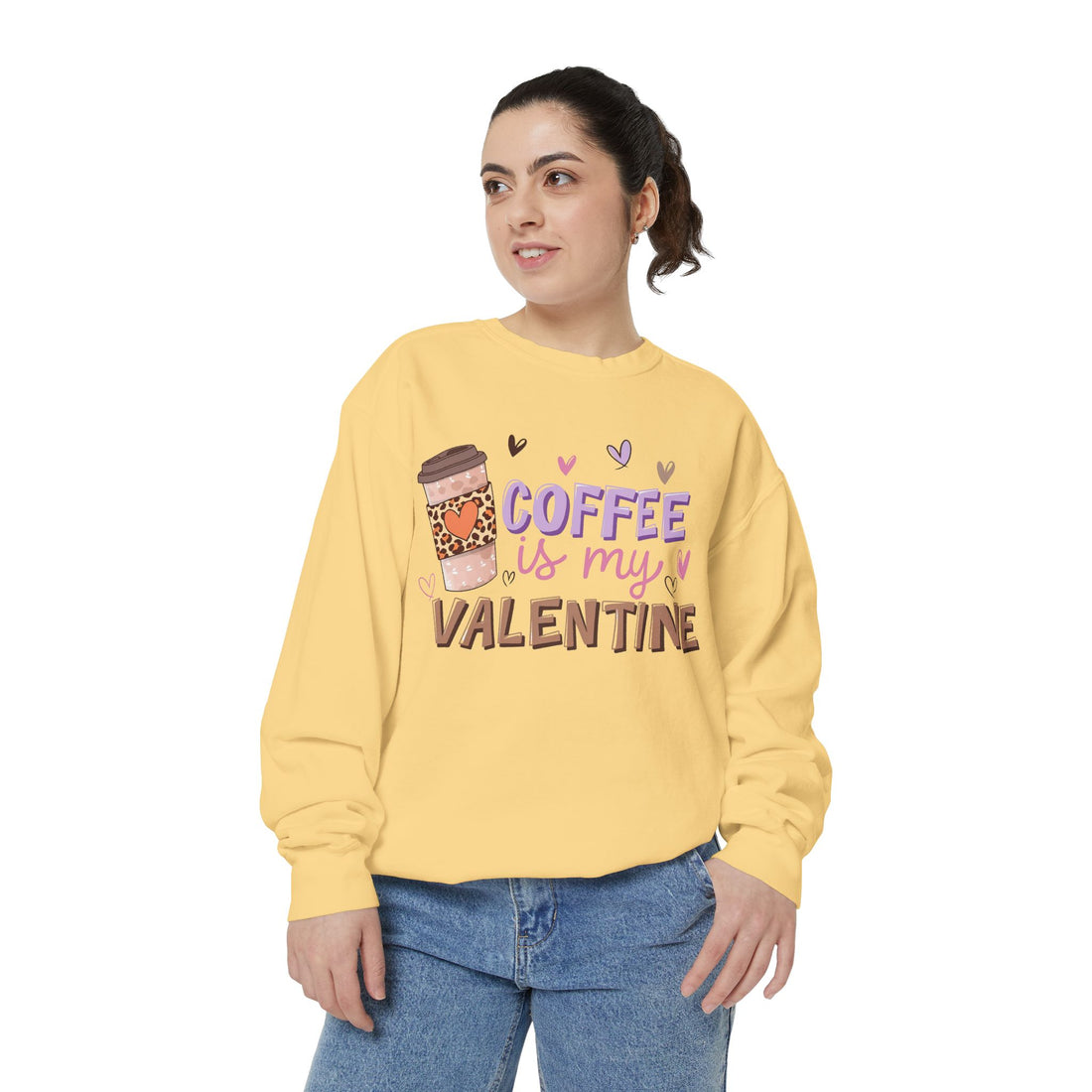 Coffee is my Valentine Sweatshirt