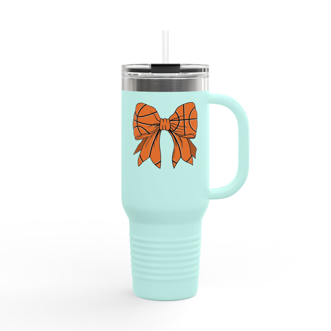 Basketball Bow Tumbler: 40oz