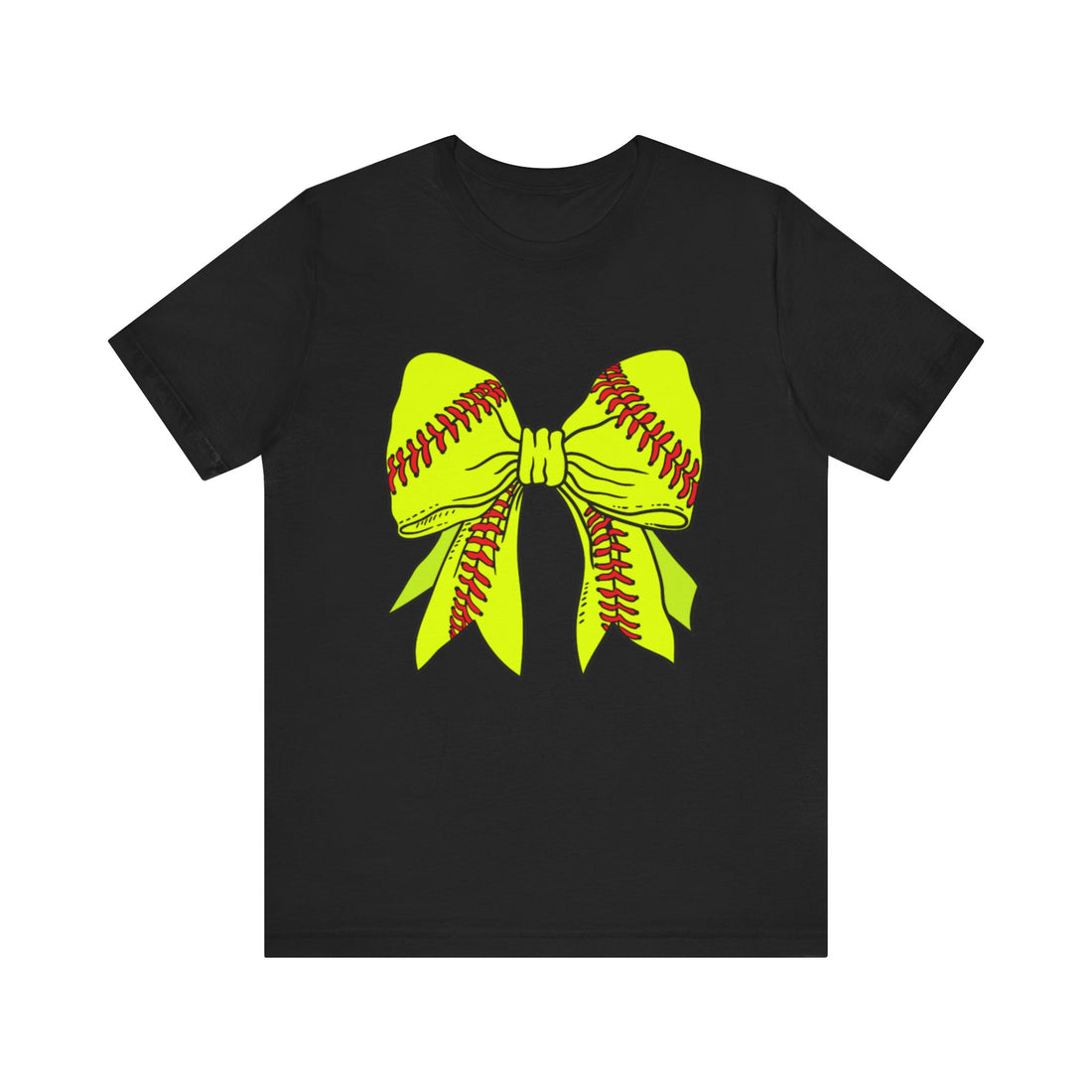 Softball Bow Short Sleeve Tee