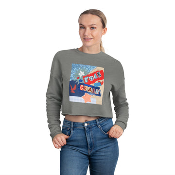 Rock Chalk Cropped Sweatshirt