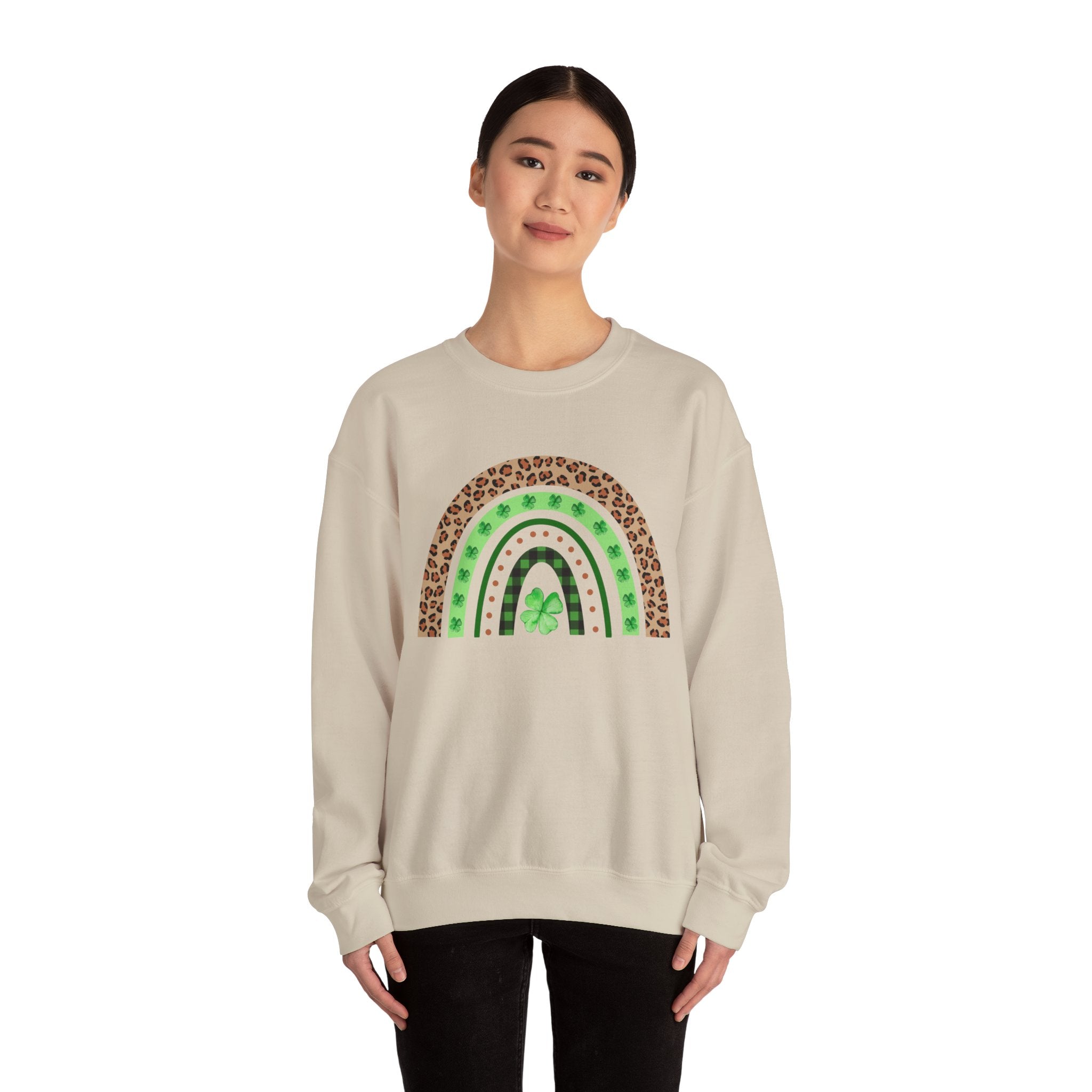 Rainbows & Clovers Crewneck