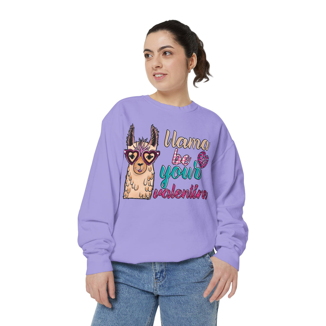 Llama Be Your Valentine Sweatshirt