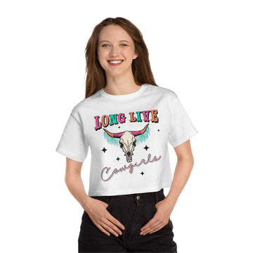 Long Live Cowgirls Cropped Tee