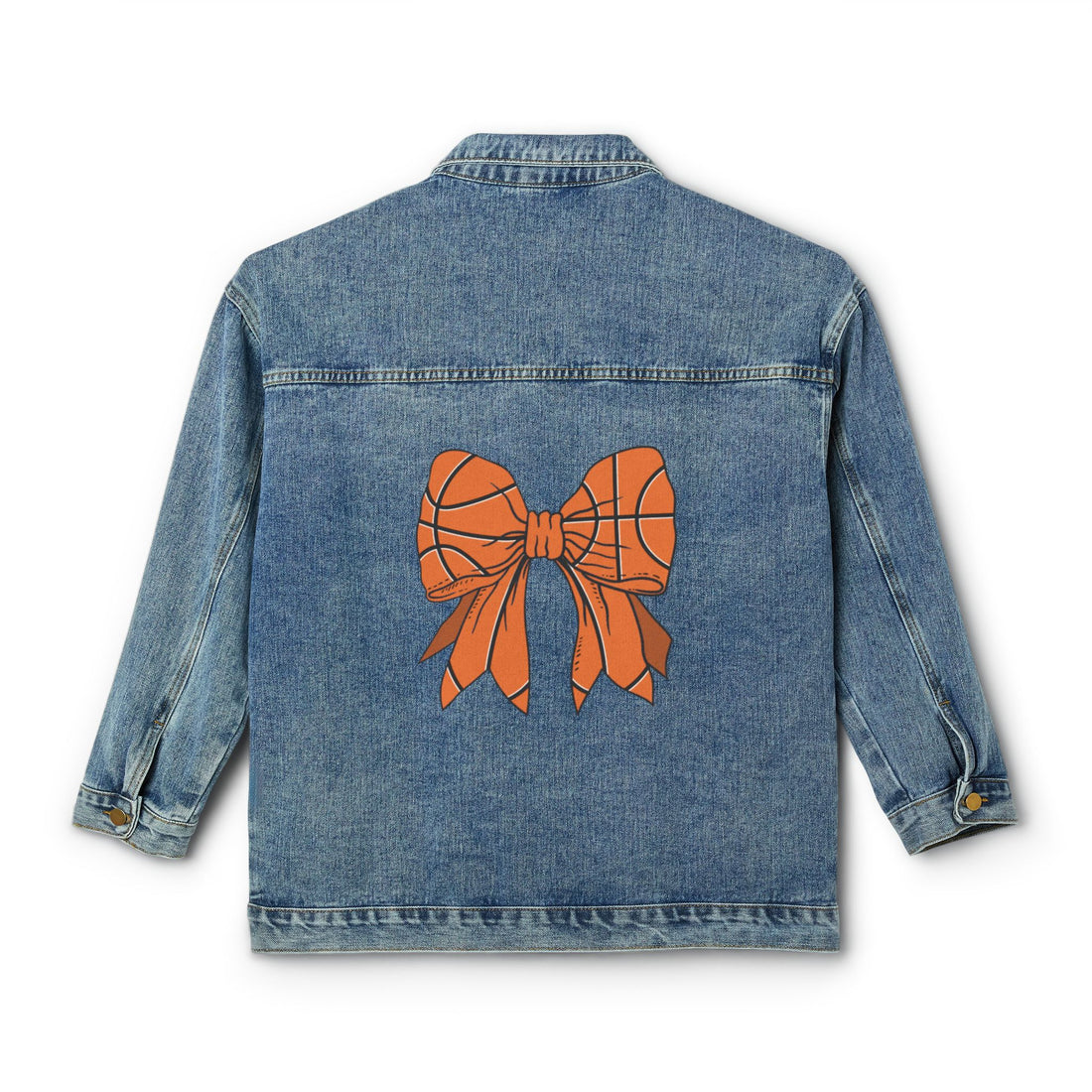 Basketball Bow Denim Jacket