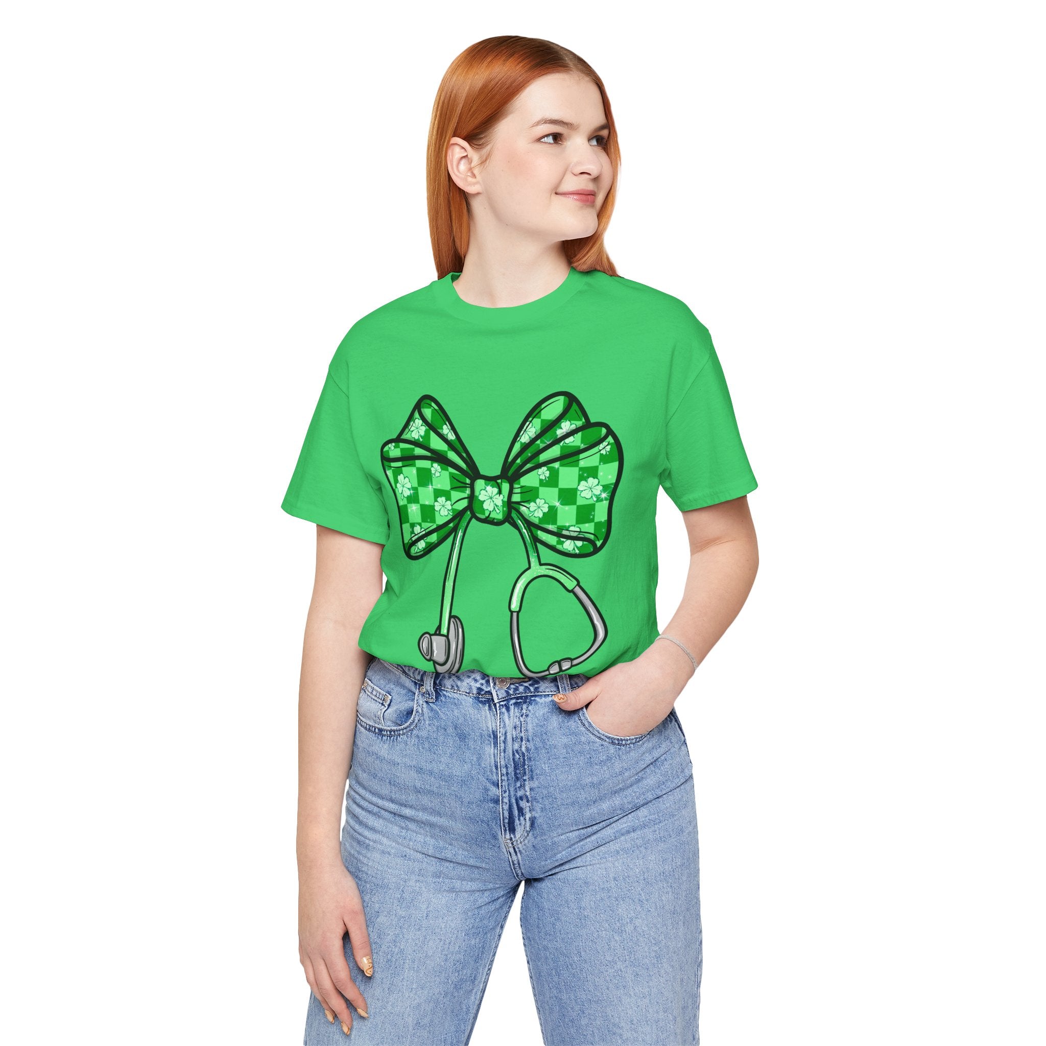 St Patrick’s Day Nurse Short Sleeve Tee