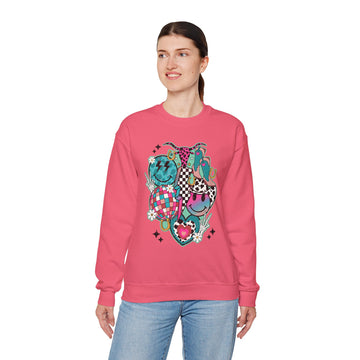 Retro Disco Cowgirls Crewneck