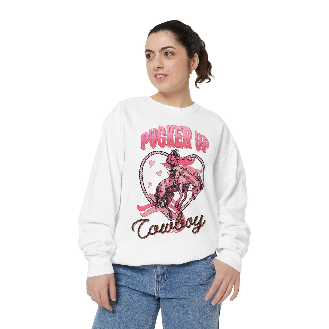 Pucker Up Cowboy Sweatshirt