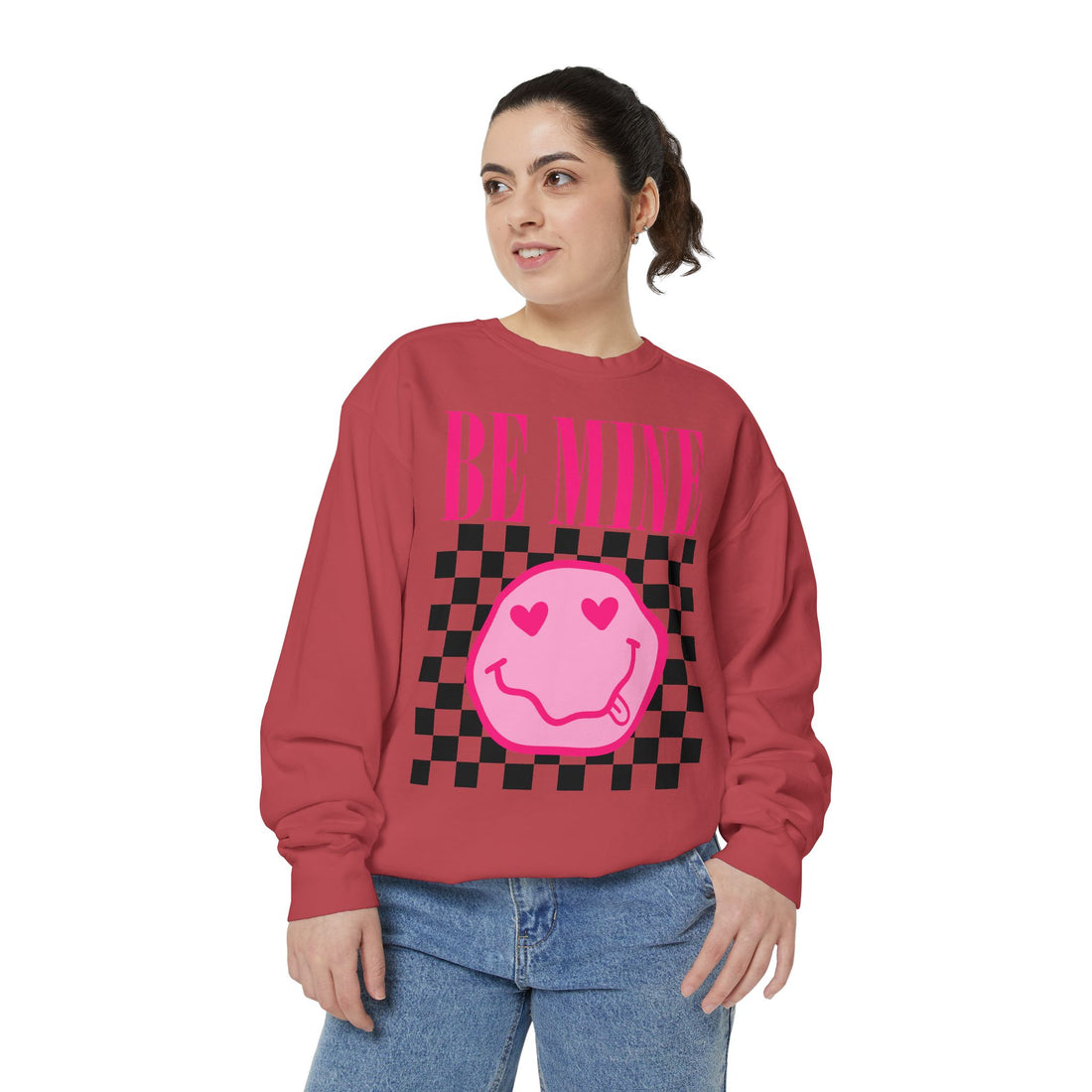 Be Mine Smiley Sweatshirt