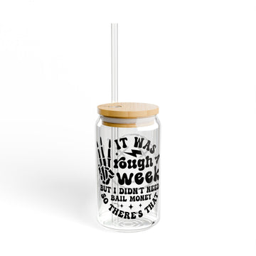 Bail Money 16oz Iced Coffee Glass