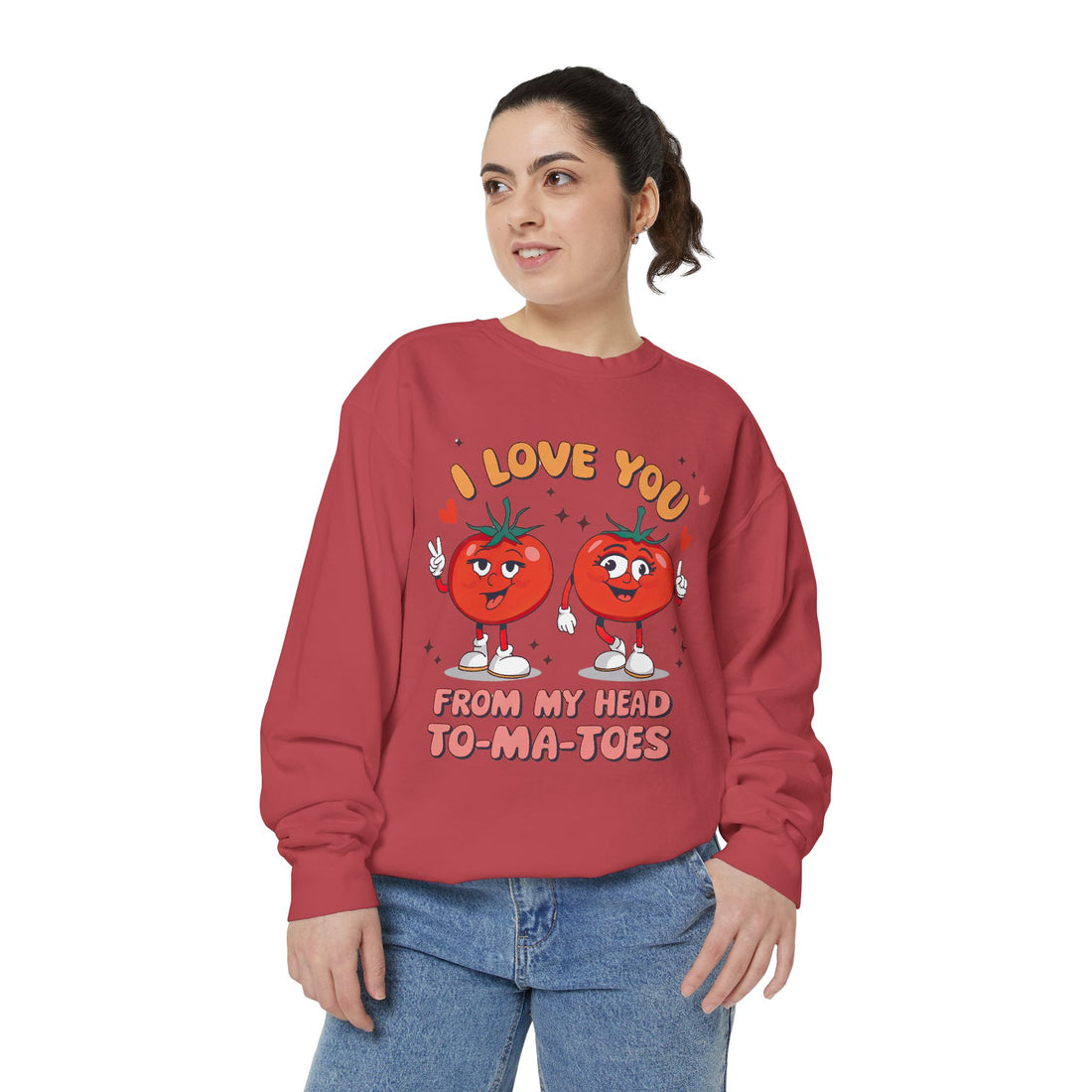 Valentine Head To-Ma-Toes Sweatshirt