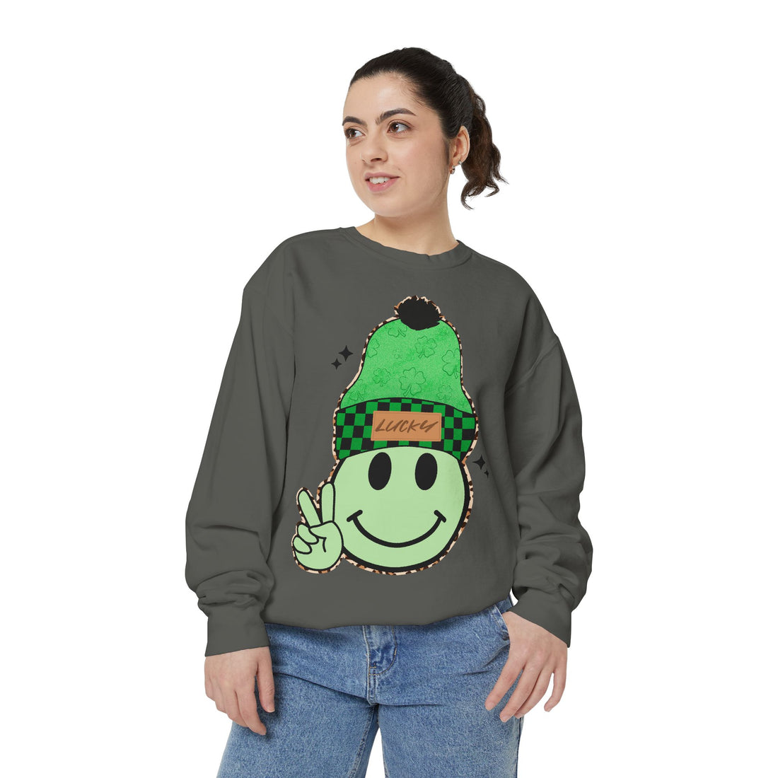 Lucky Smiley Sweatshirt