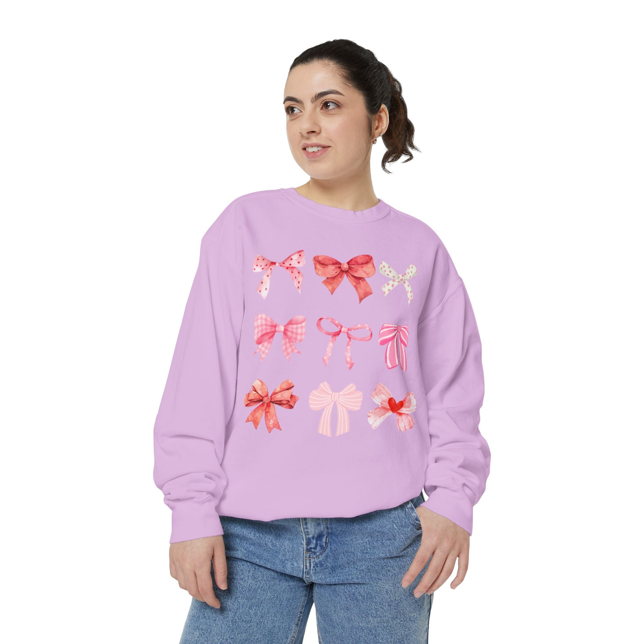 Hearts & Bows Coquette Sweatshirt