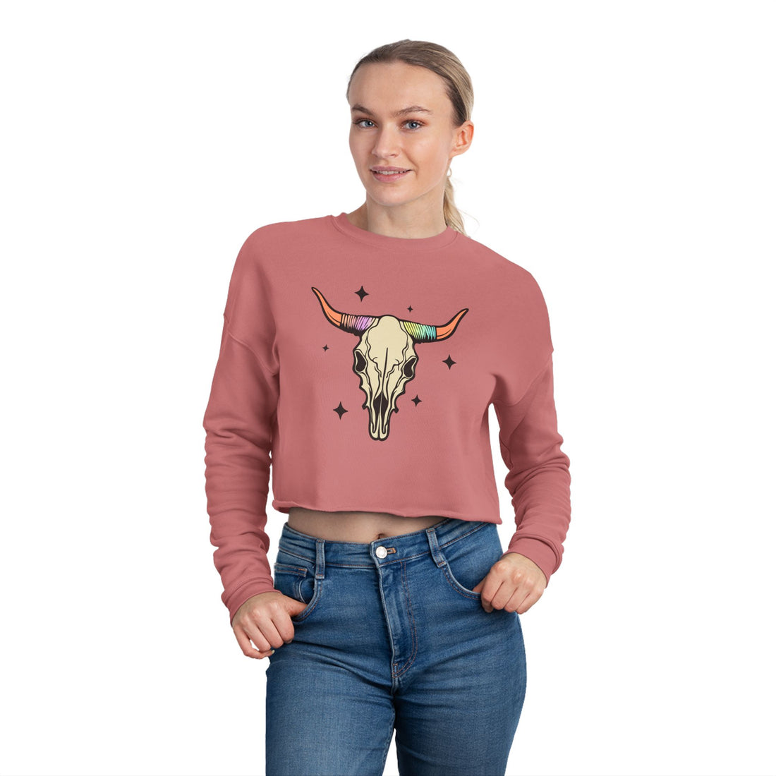 Longhorn Cropped Sweatshirt