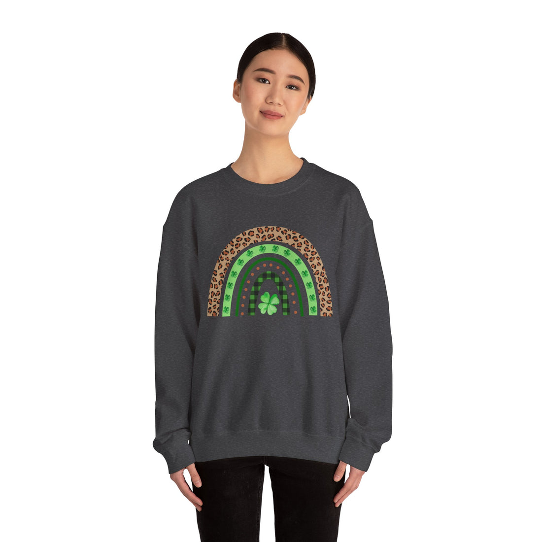 Rainbows & Clovers Crewneck