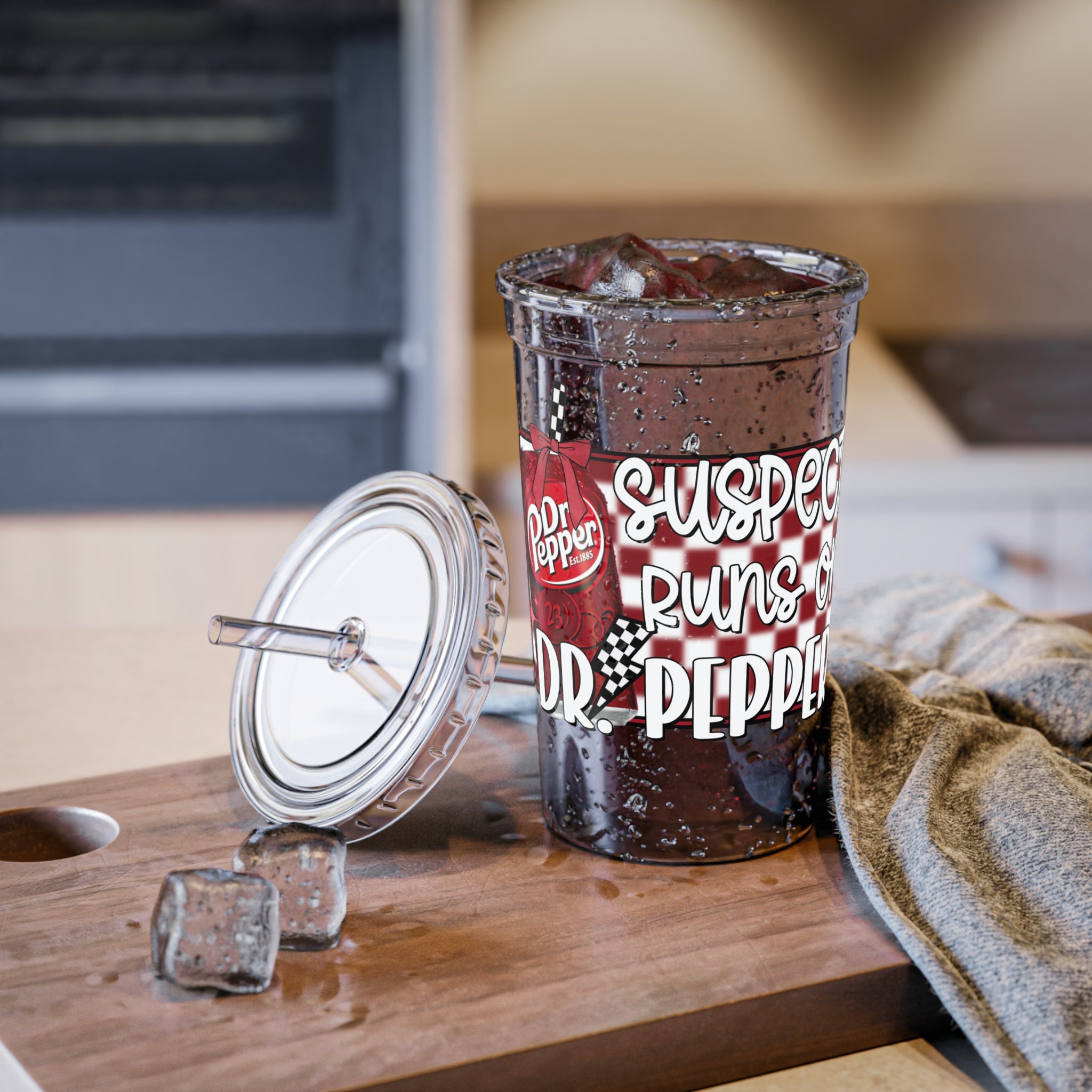 Dr. Pepper Acrylic Cup