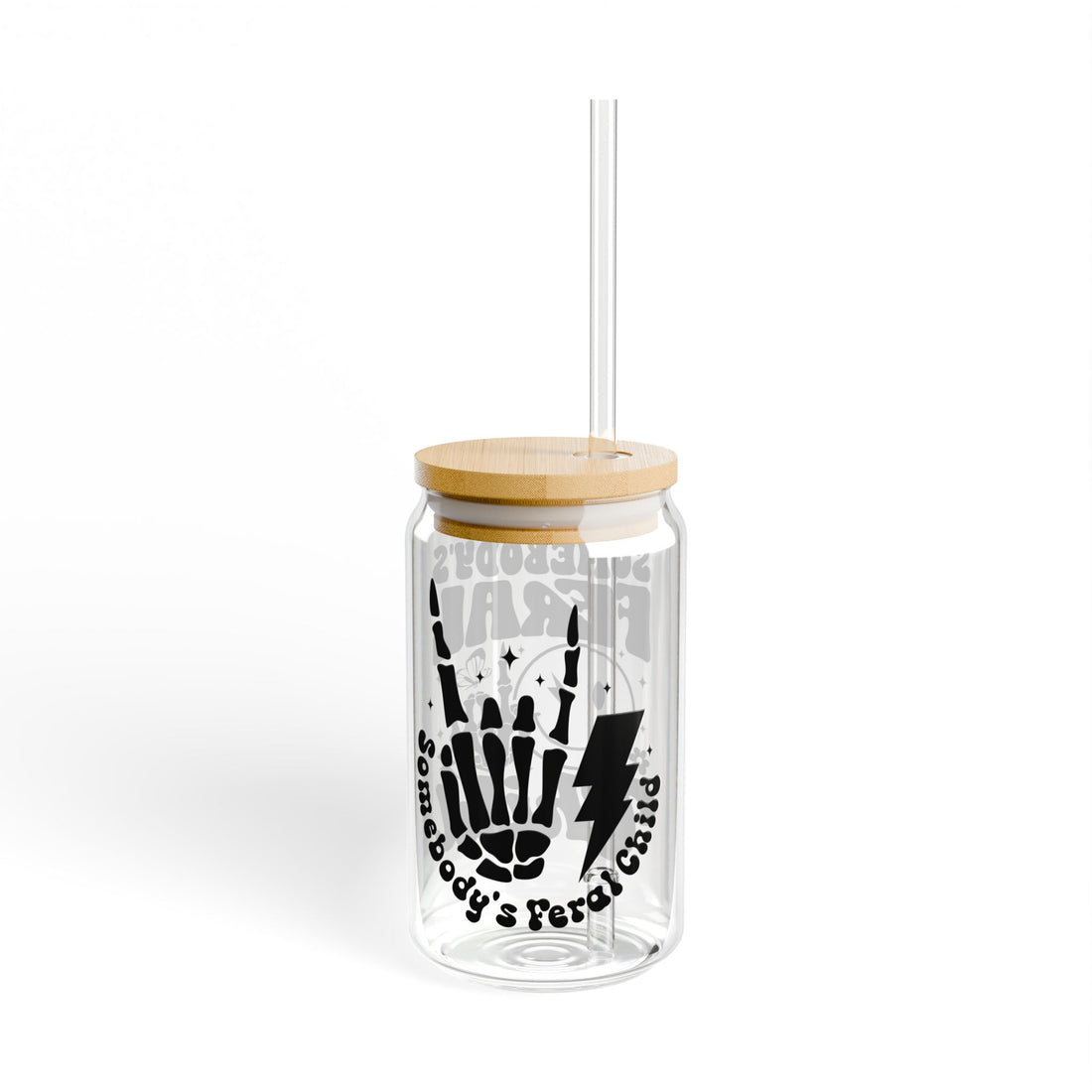 Feral Child 16oz Iced Coffee Glass