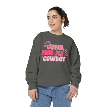 Cupid Find Me A Cowboy Sweatshirt