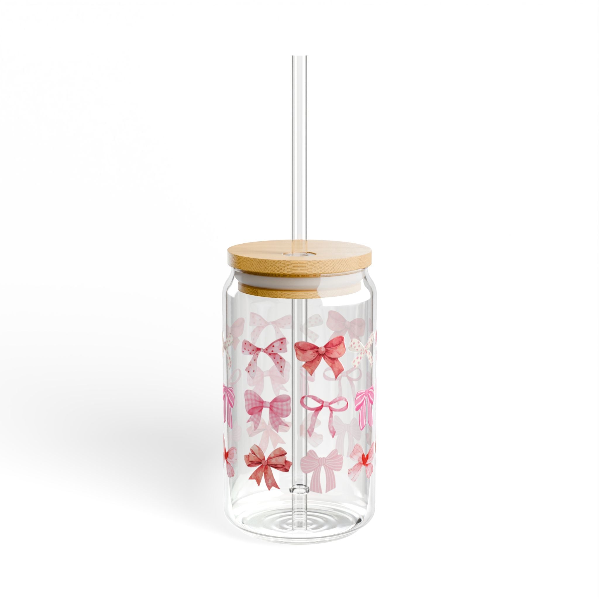 Valentines Day Coquette 16 oz. Iced Coffee Glass