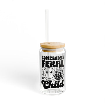 Feral Child 16oz Iced Coffee Glass