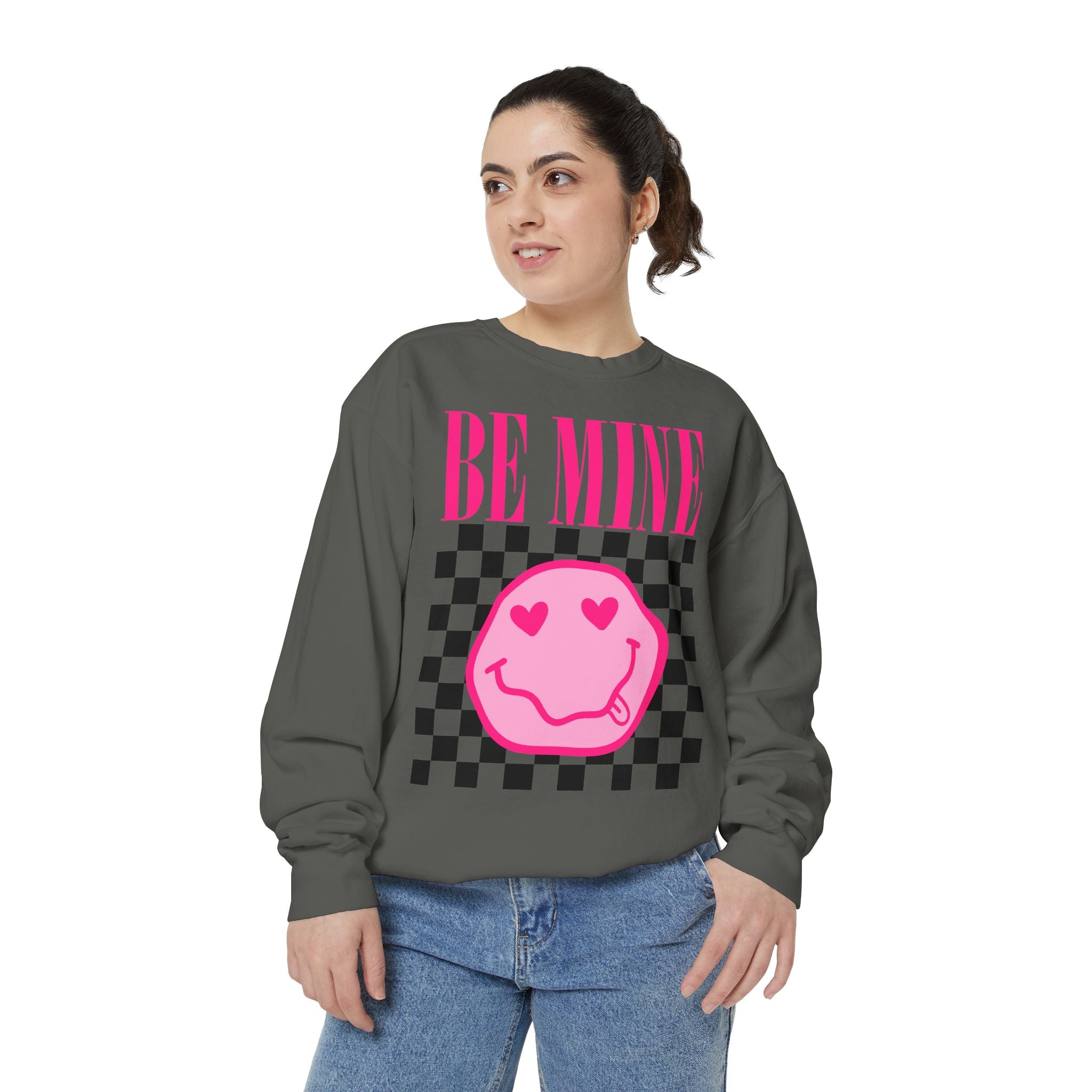 Be Mine Smiley Sweatshirt