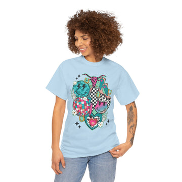 Retro Disco Cowgirl Tee