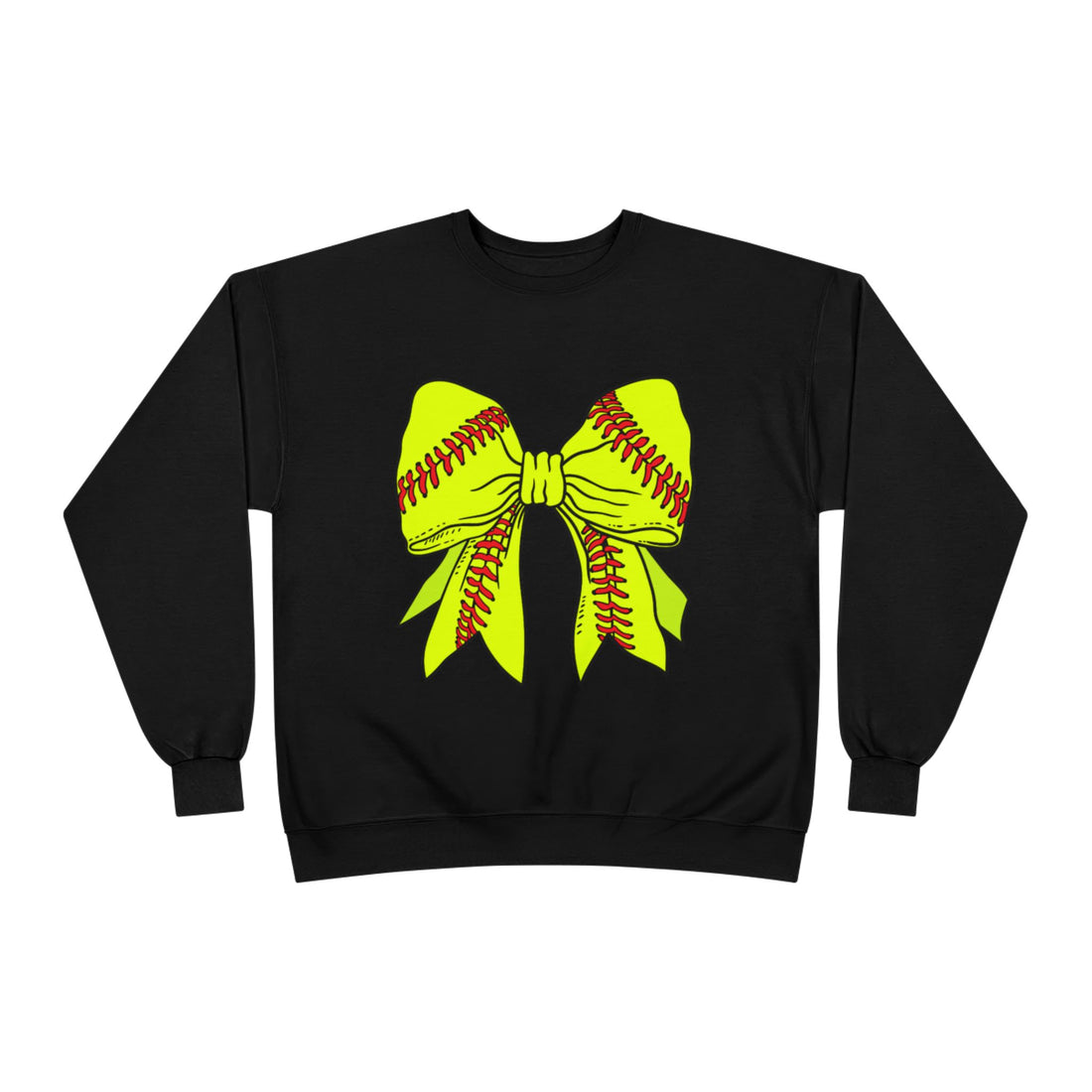 Softball Bow Sweatshirt